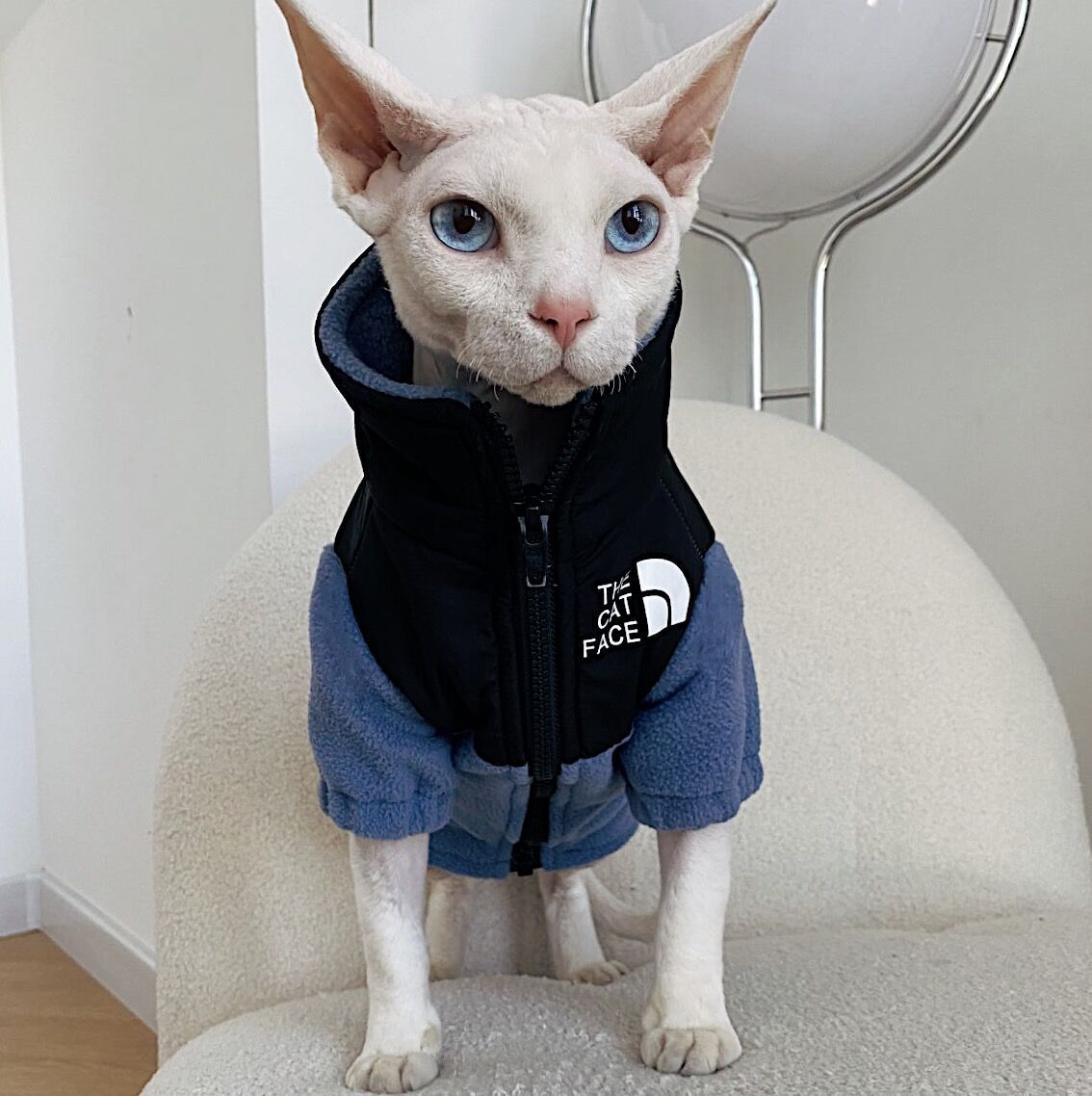 Cat Face Fleece Jackets