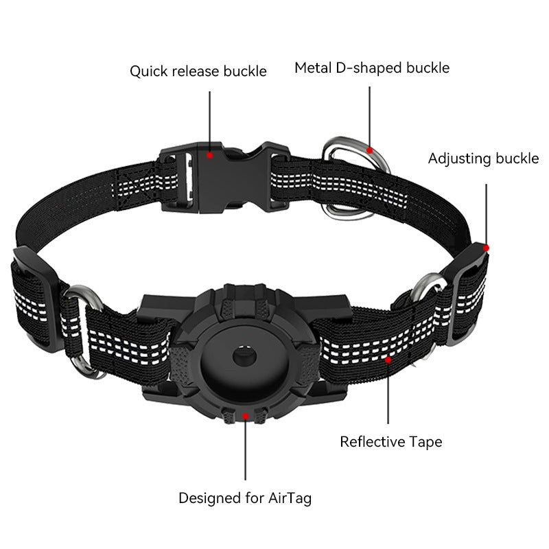 Air Tag Pet Collar For Dogs