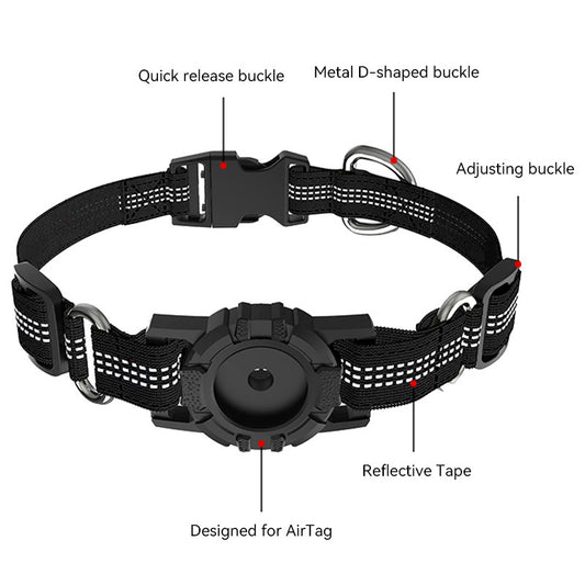 Air Tag Pet Collar For Dogs