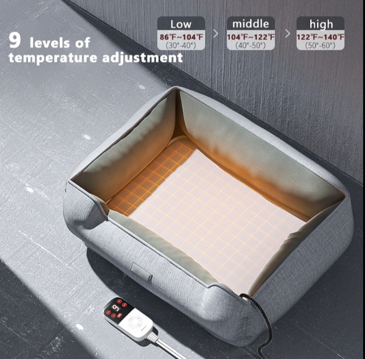 Winter Heated Pet Bed