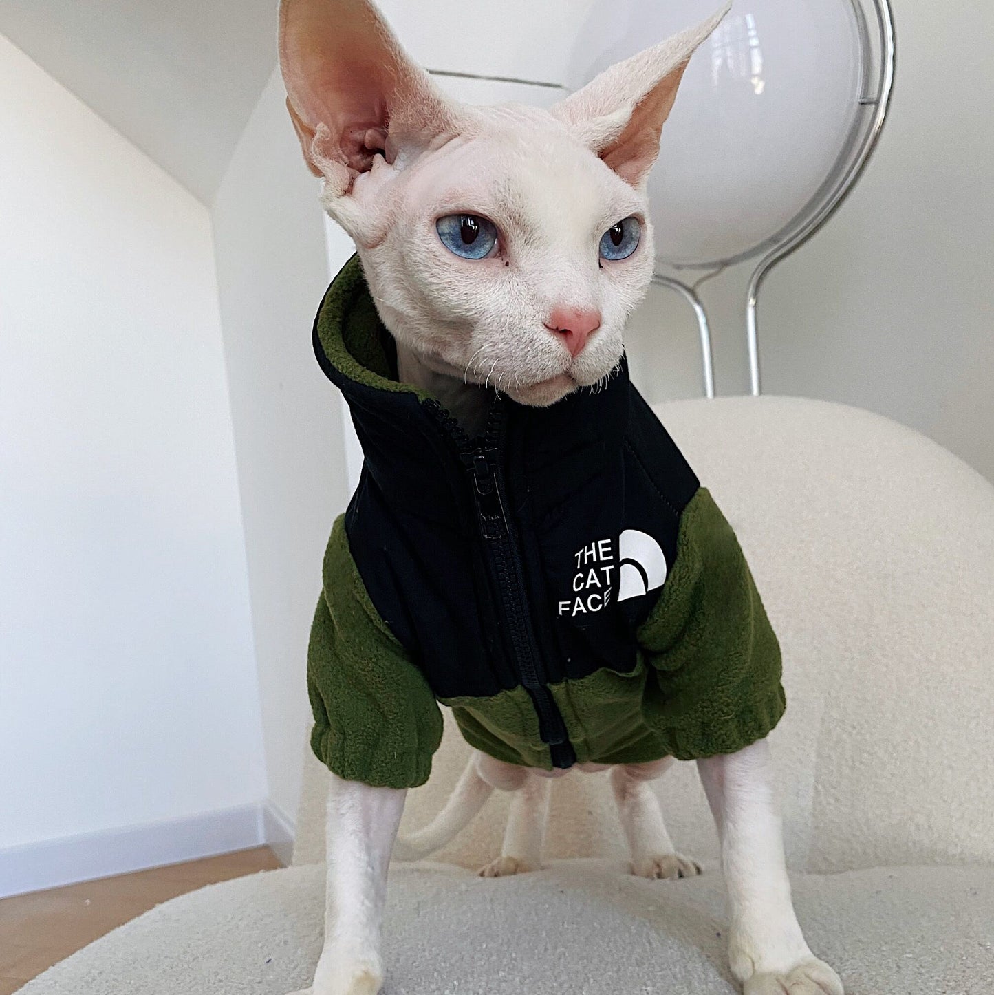 Cat Face Fleece Jackets