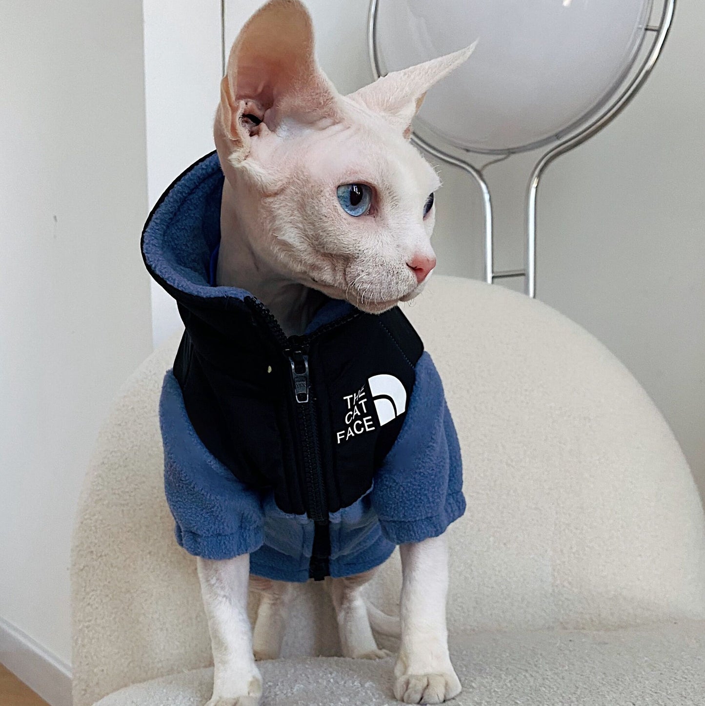 Cat Face Fleece Jackets