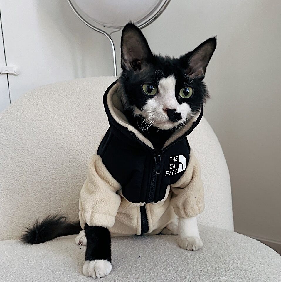 Cat Face Fleece Jackets